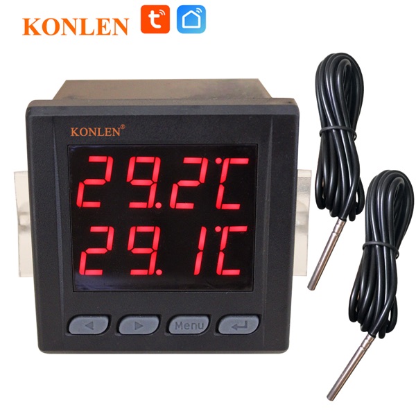 KONLEN KL-72TTC — Wi-Fi двойной контроллер температуры